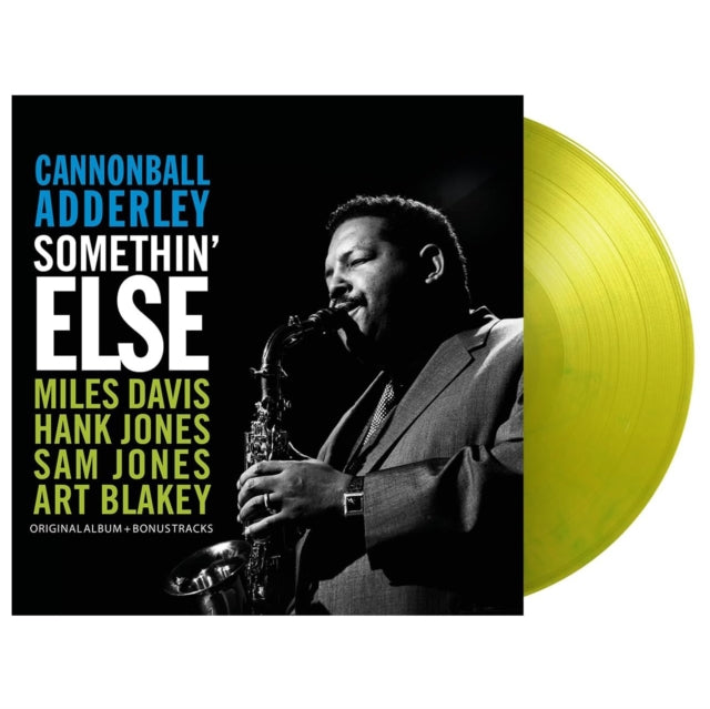 This LP Vinyl is brand new.Format: LP VinylThis item's title is: Somethin Else (Solid Yellow & Transparent Green LP Vinyl)Artist: Cannonball AdderleyBarcode: 8719039006649Release Date: 5/10/2024