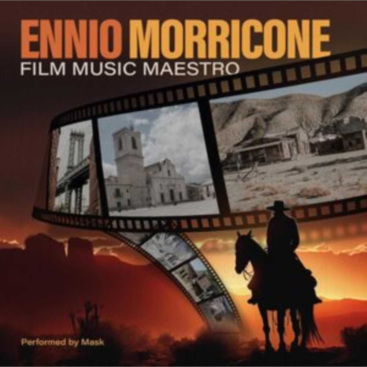 Ennio Morricone - Film Music Maestro (Transparent Red & Black Mixed LP Vinyl/180G)