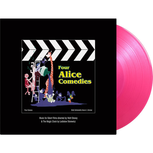 Four Alice Comedies Music Written For Walt Disney Cartoons (Limited/Transparent Pink LP Vinyl/180G)