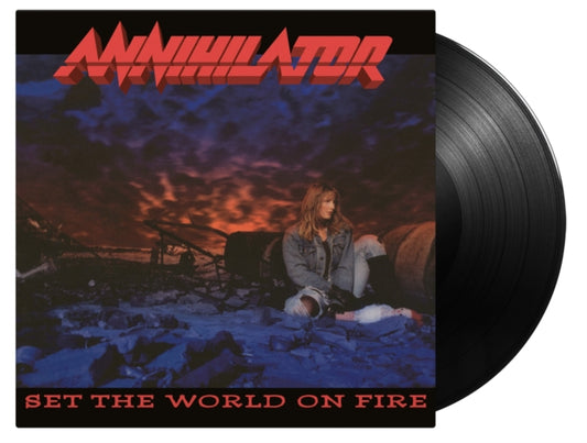 Product Image : This LP Vinyl is brand new.<br>Format: LP Vinyl<br>This item's title is: Set The World On Fire (180G/Insert)<br>Artist: Annihilator<br>Barcode: 8719262028272<br>Release Date: 2/10/2023