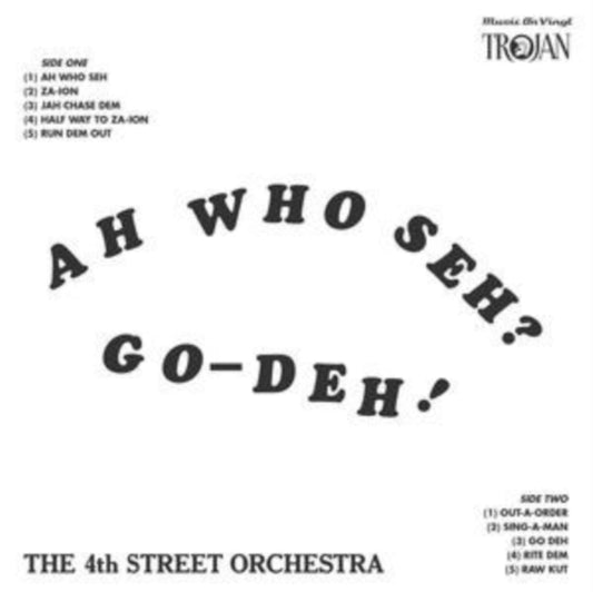 This LP Vinyl is brand new.Format: LP VinylMusic Style: DubThis item's title is: Ah Who Seh? Go-Deh! (Limited/Orange LP Vinyl/180G)Artist: 4Th Street OrchestraLabel: MUSIC ON VINYLBarcode: 8719262028838Release Date: 9/22/2023