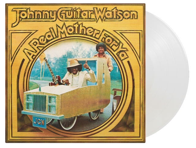 This LP Vinyl is brand new.Format: LP VinylThis item's title is: Real Mother For Ya (White LP Vinyl/180G/Numbered)Artist: Johnny Guitar WatsonBarcode: 8719262035140Release Date: 6/7/2024