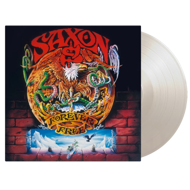 This LP Vinyl is brand new.Format: LP VinylThis item's title is: Forever Free (White LP Vinyl/180G)Artist: SaxonBarcode: 8719262039735Release Date: 8/15/2025