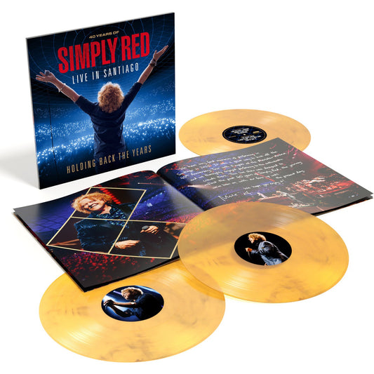 Holding Back The Years: Live In Santiago (3LP/Clear/Yellow & Black Marbled Vinyl/180G/Numbered)
