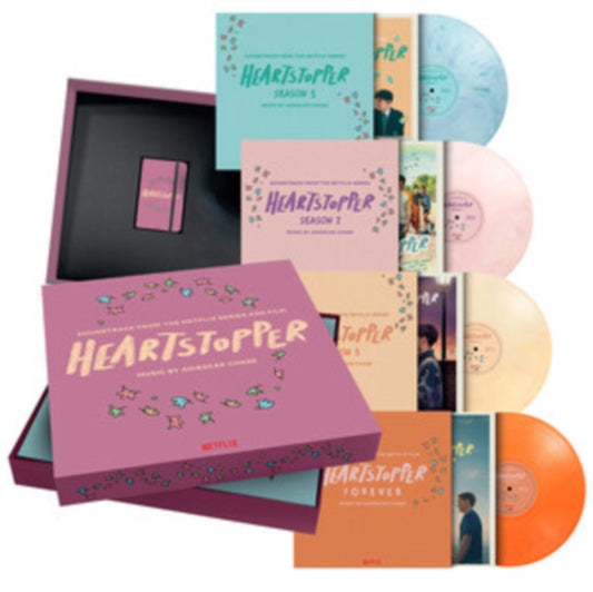 Heartstopper (Ost) (Limited/Blue/Pink/Yellow & Orange Marble Vinyl/180G/4LP)