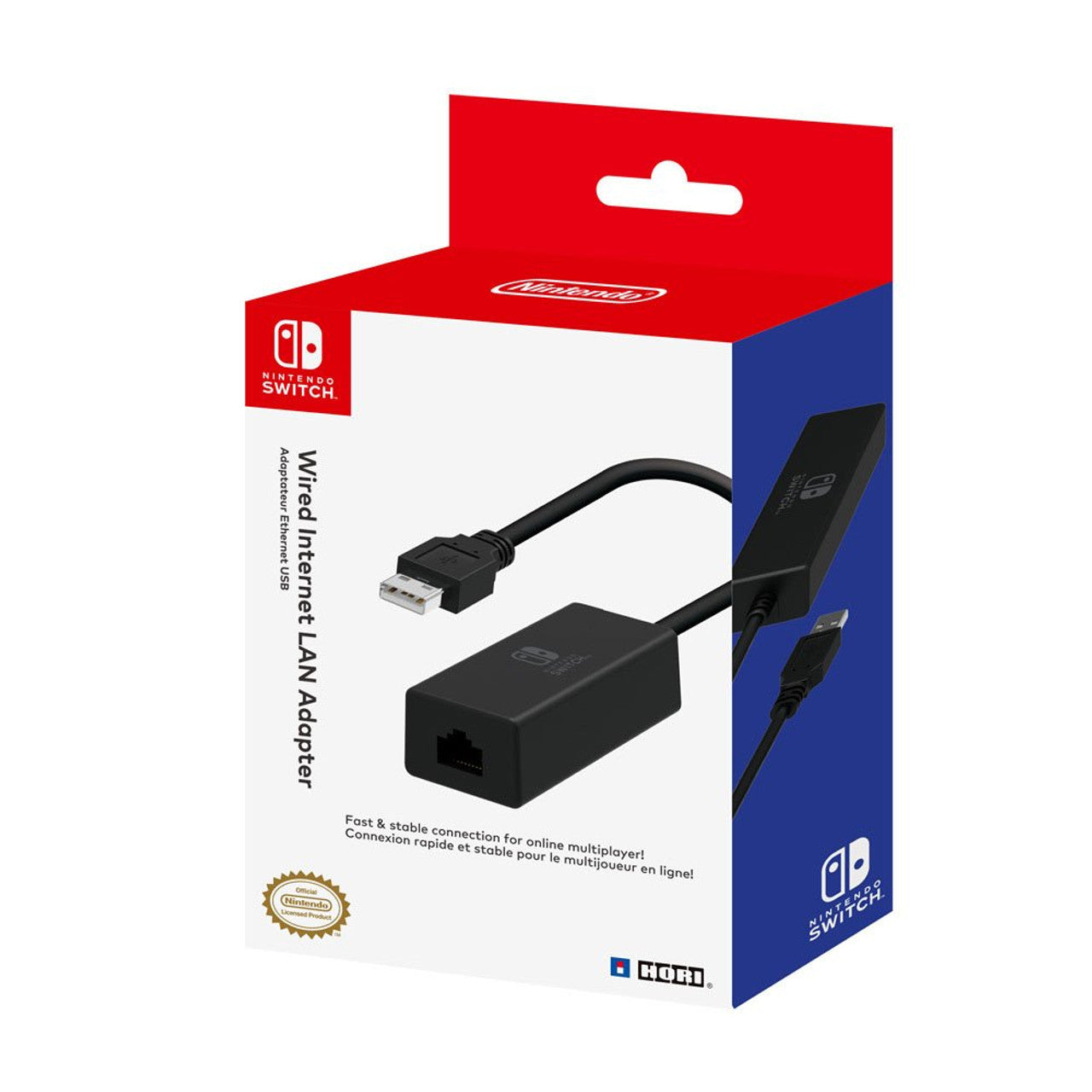 This is brand new.Enjoy the speed and stability of a wired internet connection on your Nintendo Switch™ with the Wired Internet LAN Adapter by HORI.
Perfect for online multiplayer and easy to set up.