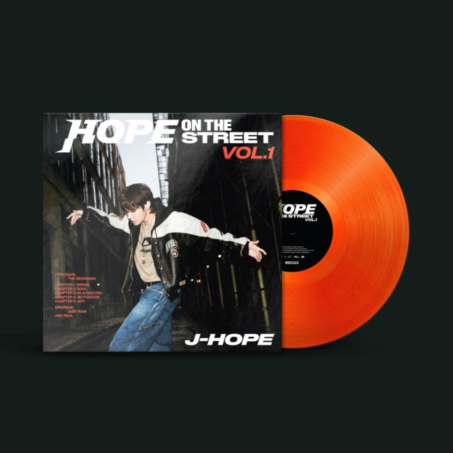 This LP Vinyl is brand new.Format: LP VinylMusic Style: K-popThis item's title is: Hope On The Street Vol.1 (Orange LP Vinyl)Artist: J-Hope (Bts)Label: Bighit MusicBarcode: 8800287299003Release Date: 5/9/2025