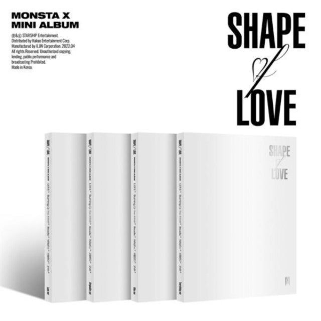 This is a 2 CD SKU bundle.
1.This CD is brand new.Format: CDThis item's title is: Shape Of LoveArtist: Monsta XBarcode: 8804775251252Release Date: 4/12/2022
2.This CD is brand new.Format: CDMusic Style: K-popThis item's title is: Fatal Love: Vol.
