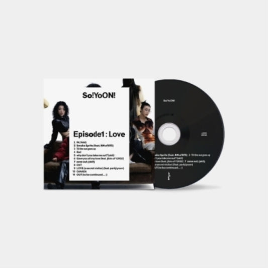 This CD is brand new.Format: CDThis item's title is: Episode1: LoveArtist: So!Yoon!Label: MAGIC STRAWBERRY SOUNDBarcode: 8804775255007Release Date: 6/2/2023