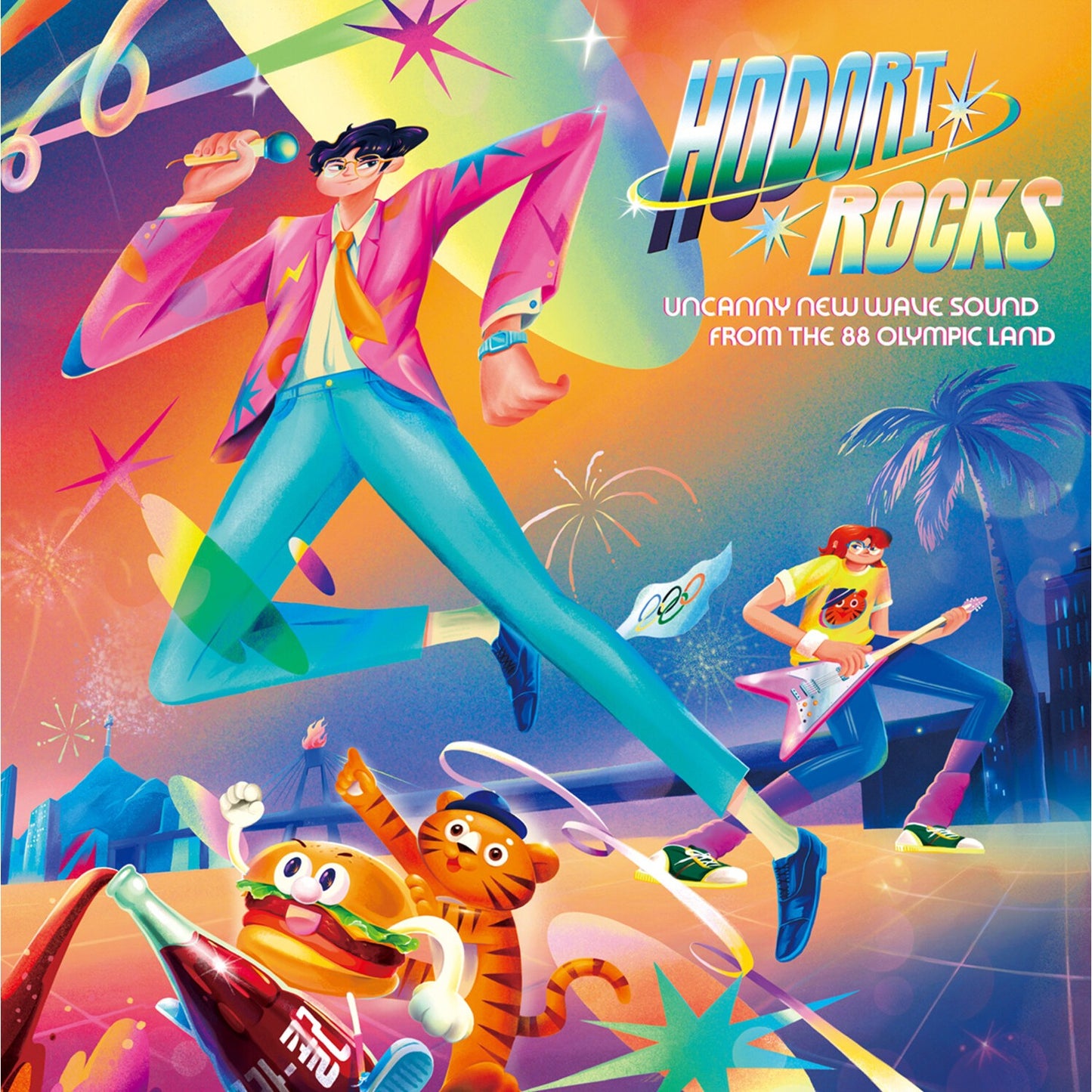 Hodori Rocks: Uncanny New Wave Sound From The 88 Olympic Land (Neon Yellow LP Vinyl)
