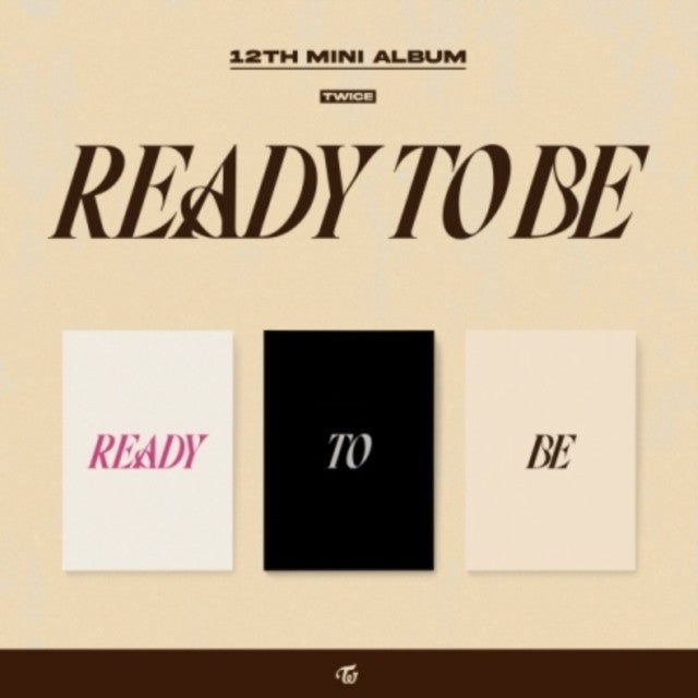 Strategy (Step 3 Ver.) & Merry & Happy & Ready To Be (12Th Mini Album) & Ready To Be (12Th Mini Album) Digipack Version