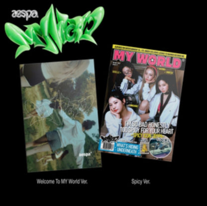 This is a 2 CD SKU bundle.
1.This CD is brand new.Format: CDMusic Style: K-popThis item's title is: My World (3Rd Mini Album/Poster Version)Artist: AespaLabel: SM ENTBarcode: 8809755505349Release Date: 5/12/2023
2.This CD is brand new.