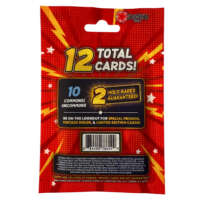 Pokemon TCG: Holo Rare Pack (12) - CardStar
