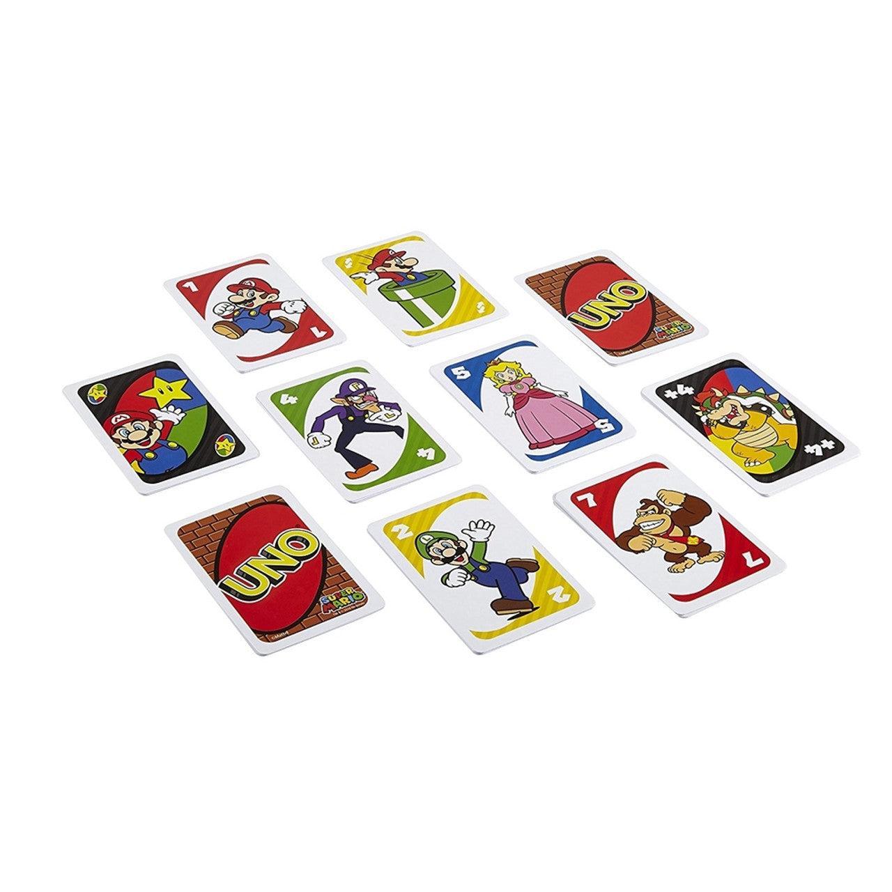 This is brand new.Join Mario, Luigi, and all their friends for a game of UNO! It's the UNO you love, but this version also includes a special Mario Super Star Card that makes your character invincible.