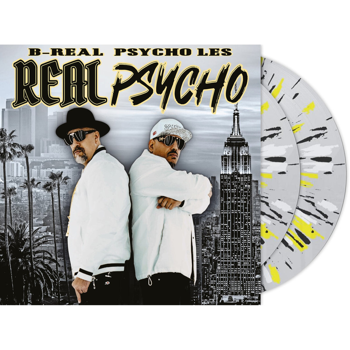 Real Psycho (Limited/2LP/Clear W/ Black, White, & Yellow Splatter Vinyl)