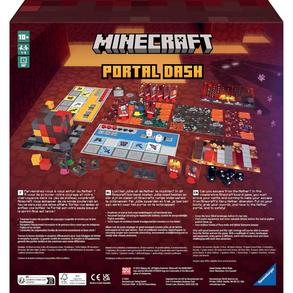 Minecraft Portal Dash - Ravensburger
