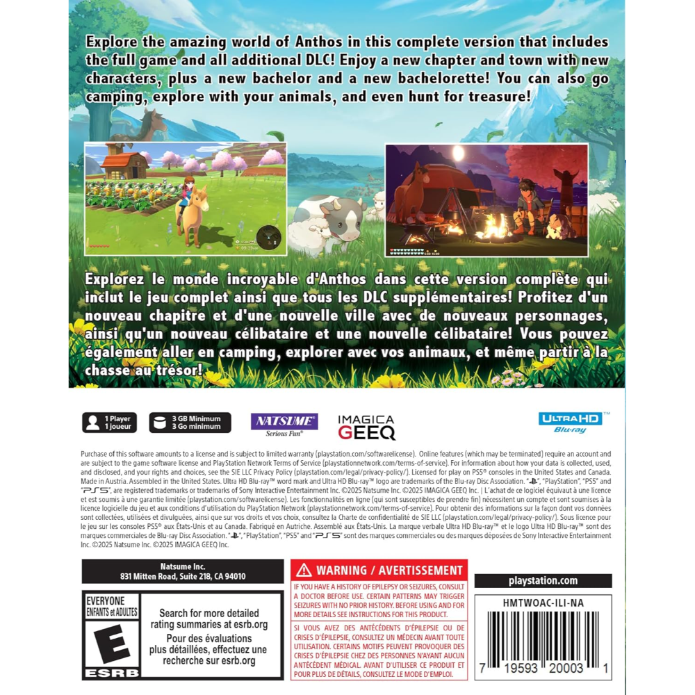 Harvest Moon: The Winds of Anthos Complete - PS5