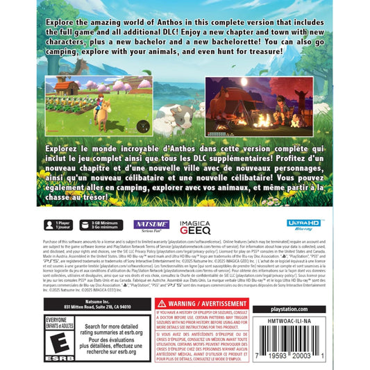 Harvest Moon: The Winds of Anthos Complete - PS5