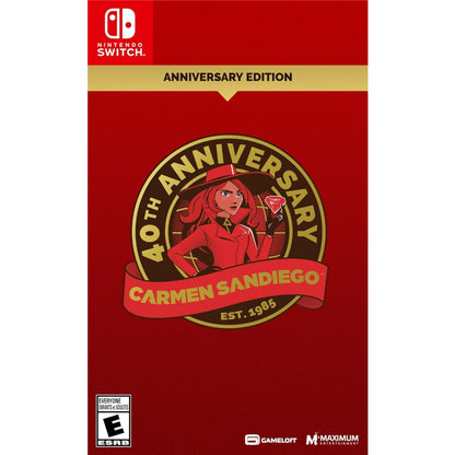 Carmen Sandiego: 40th Anniversary Edition - Switch