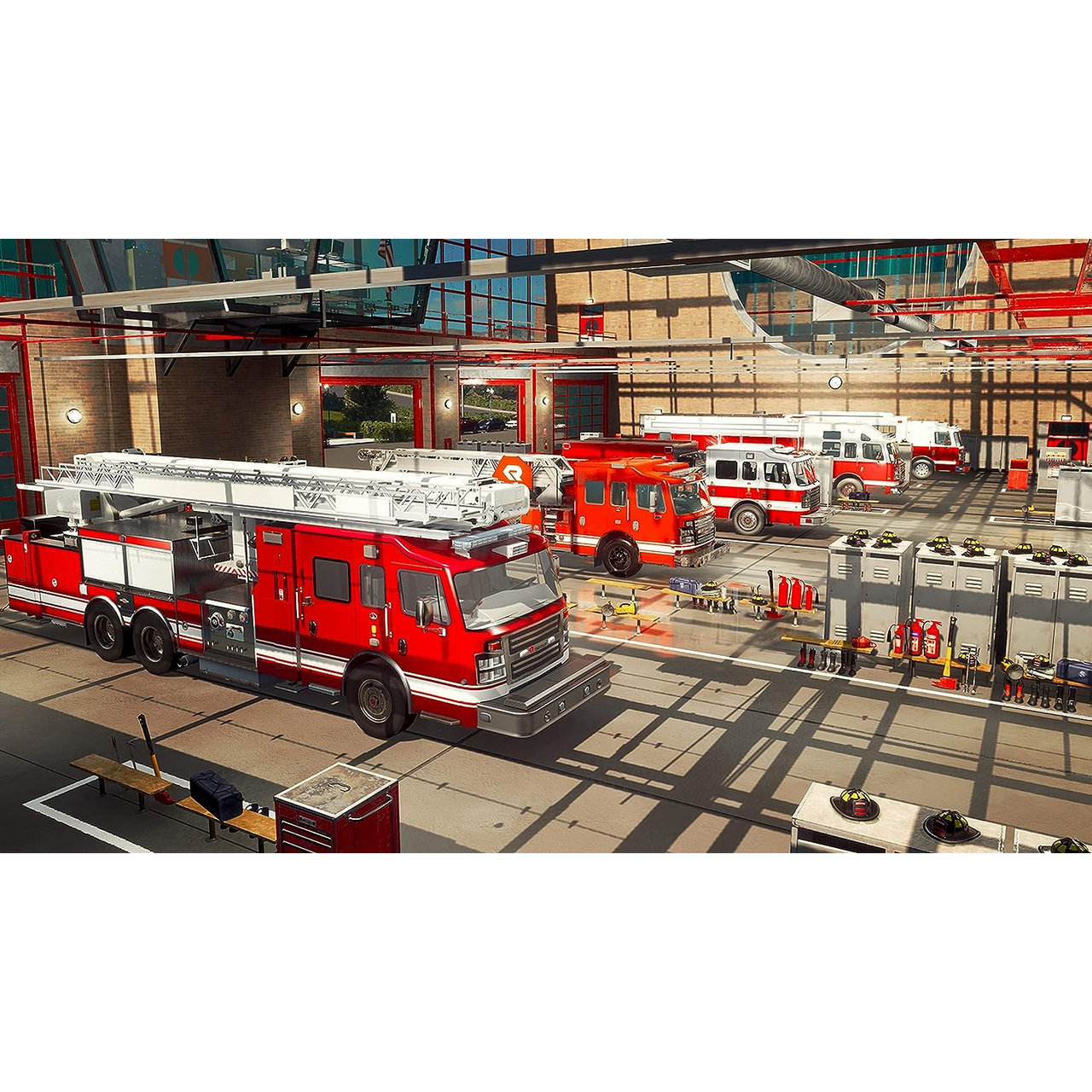 This is brand new.Feeling Hot Hot Hot Fire alert incoming! With Firefighting Simulator-The Squad, you can become part of a major US city's firefighting team and experience how it feels to fight fires. Start the siren of your fire truck, grab your hose, and fight realistic fires to save lives.