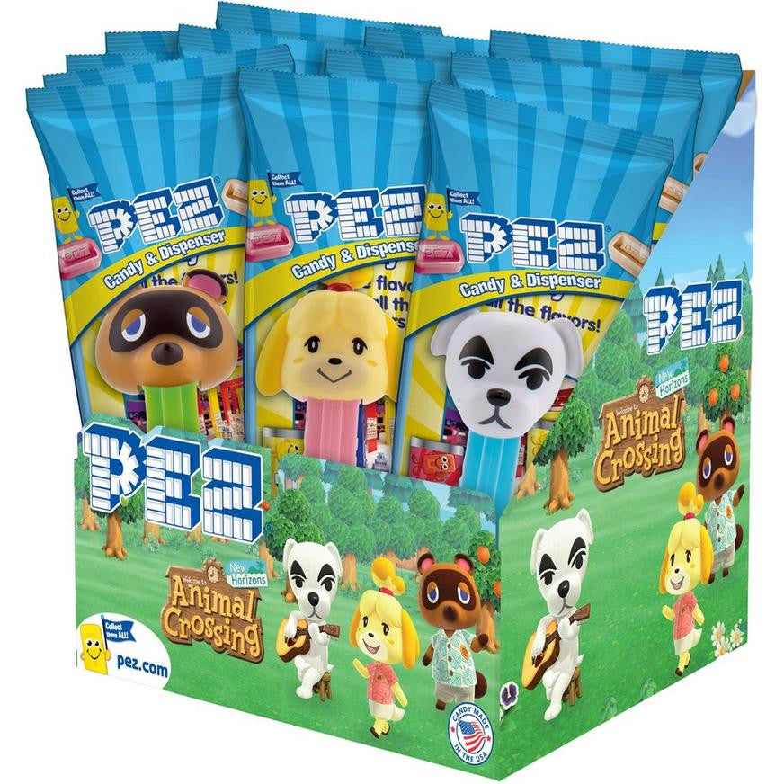PEZ: Animal Crossing - Polybag Assorted Display (12)