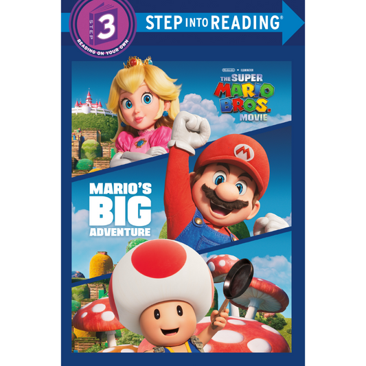 The Super Mario Bros. Movie: Mario's Big Adventure - Step Into Reading (Step 3) Book