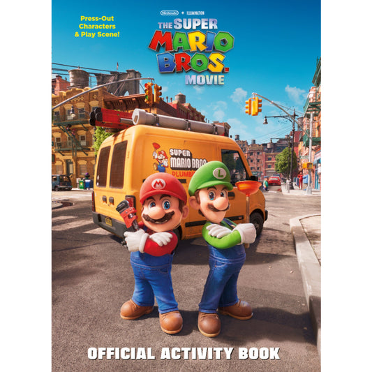 This is brand new.Power up with this full-color, action-packed activity book based on Nintendo and Illumination present The Super Mario Bros. Movie!
From Nintendo and Illumination comes a new animated film based on the world of Super Mario Bros.