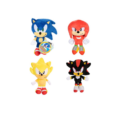 Sonic the Hedgehog Plush: Basic Counter Display (8) - Jakks Pacific