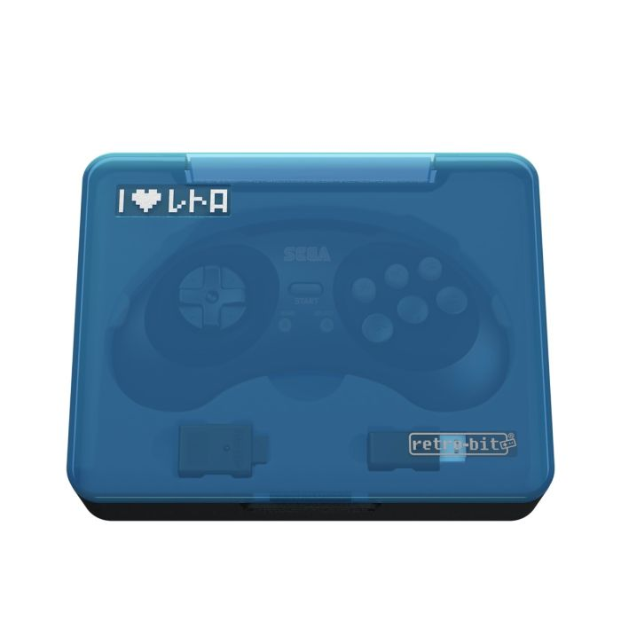 SEGA Genesis 8-Button 2.4GHz Wireless Arcade Pad: Black - Retro-Bit