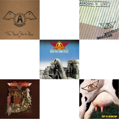 1971: The Road Starts Here & Toys In The Attic & Rock In A Hard Place & Live! Bootleg (2LP) & Get A Grip