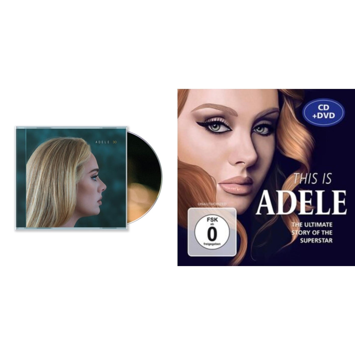 30 & This Is Adele / Unauthorized (CD/DVD)