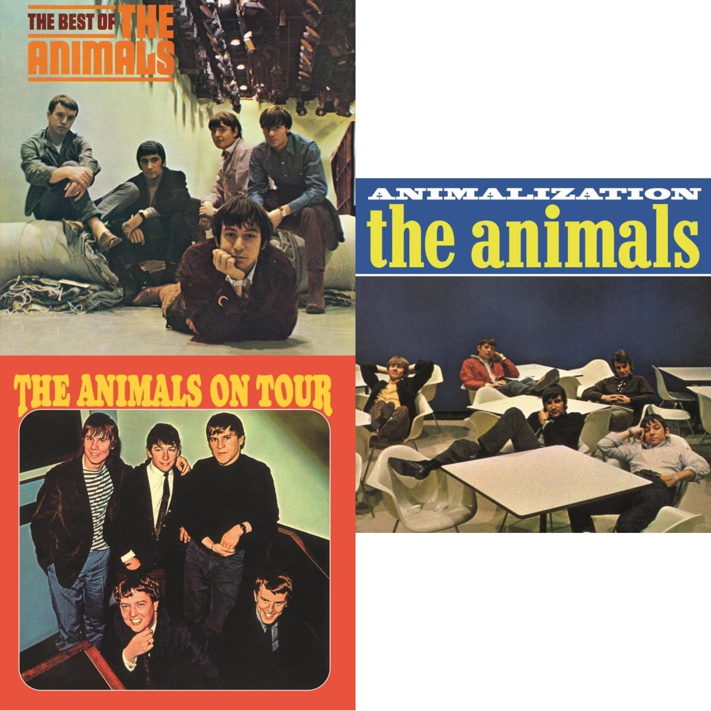 This is a 3 LP Vinyl SKU bundle.
1.This LP Vinyl is brand new.Format: LP VinylMusic Style: Blues RockThis item's title is: Best Of The AnimalsArtist: AnimalsLabel: ABKCOBarcode: 018771432418Release Date: 8/12/2014
2.This LP Vinyl is brand new.