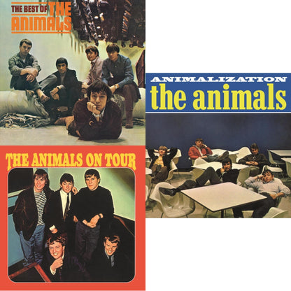 This is a 3 LP Vinyl SKU bundle.
1.This LP Vinyl is brand new.Format: LP VinylMusic Style: Blues RockThis item's title is: Best Of The AnimalsArtist: AnimalsLabel: ABKCOBarcode: 018771432418Release Date: 8/12/2014
2.This LP Vinyl is brand new.