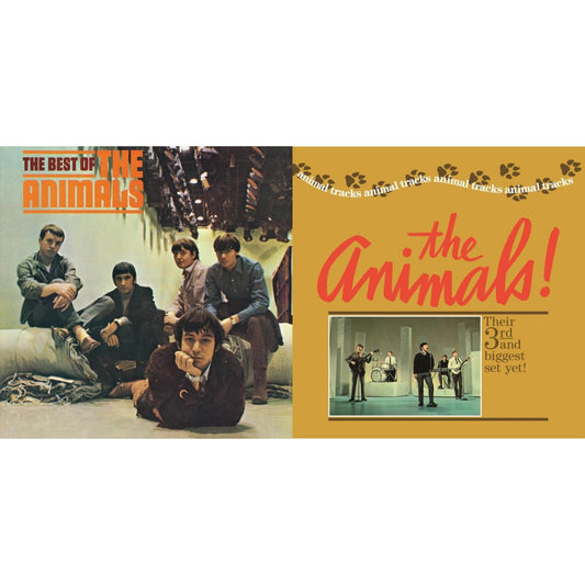 This is a 2 LP Vinyl SKU bundle.
1.This LP Vinyl is brand new.Format: LP VinylMusic Style: Blues RockThis item's title is: Best Of The AnimalsArtist: AnimalsLabel: ABKCOBarcode: 018771432418Release Date: 8/12/2014
2.This LP Vinyl is brand new.