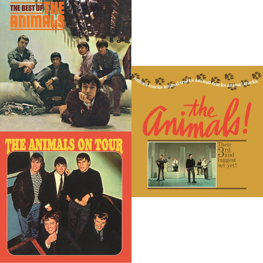 This is a 3 LP Vinyl SKU bundle.
1.This LP Vinyl is brand new.Format: LP VinylMusic Style: Blues RockThis item's title is: Best Of The AnimalsArtist: AnimalsLabel: ABKCOBarcode: 018771432418Release Date: 8/12/2014
2.This LP Vinyl is brand new.