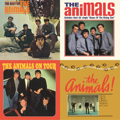 This is a 4 LP Vinyl SKU bundle.
1.This LP Vinyl is brand new.Format: LP VinylMusic Style: Blues RockThis item's title is: Best Of The AnimalsArtist: AnimalsLabel: ABKCOBarcode: 018771432418Release Date: 8/12/2014
2.This LP Vinyl is brand new.