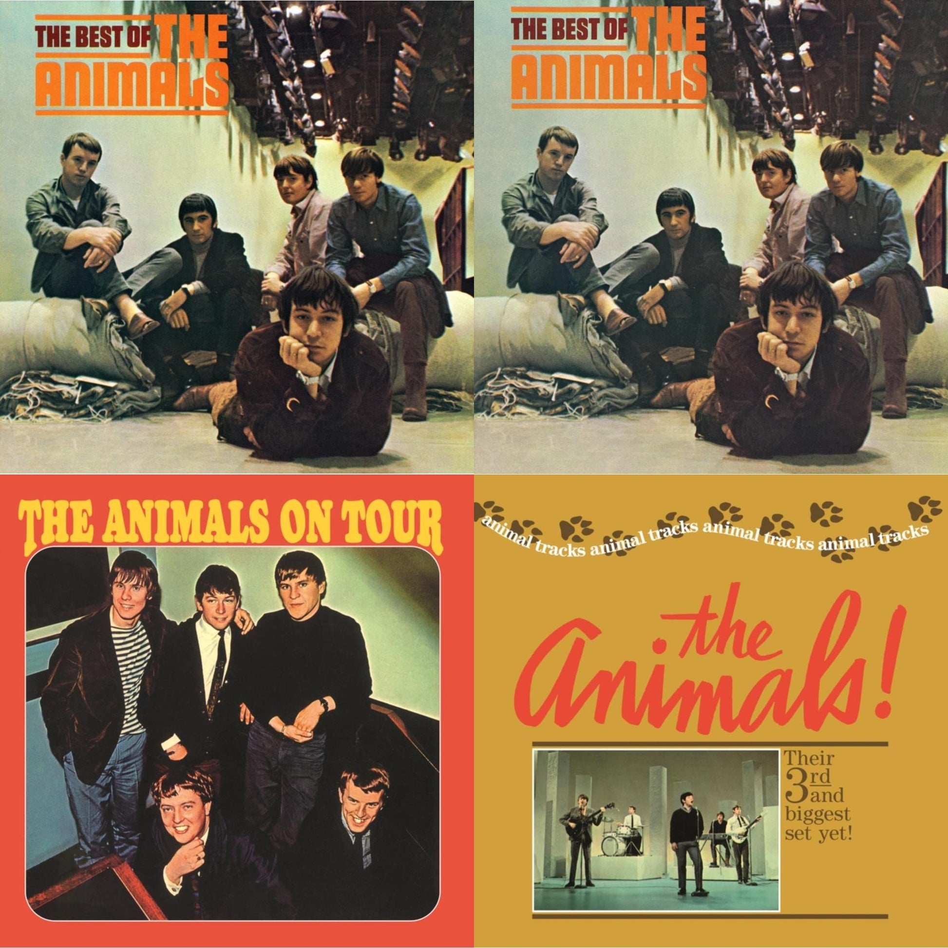 This is a 4 LP Vinyl SKU bundle.
1.This LP Vinyl is brand new.Format: LP VinylMusic Style: Classic RockThis item's title is: Best Of The AnimalsArtist: AnimalsLabel: ABKCOBarcode: 018771211518Release Date: 3/17/2023
2.This LP Vinyl is brand new.