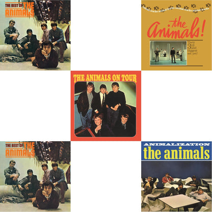 This is a 5 LP Vinyl SKU bundle.
1.This LP Vinyl is brand new.Format: LP VinylMusic Style: Classic RockThis item's title is: Best Of The AnimalsArtist: AnimalsLabel: ABKCOBarcode: 018771211518Release Date: 3/17/2023
2.This LP Vinyl is brand new.