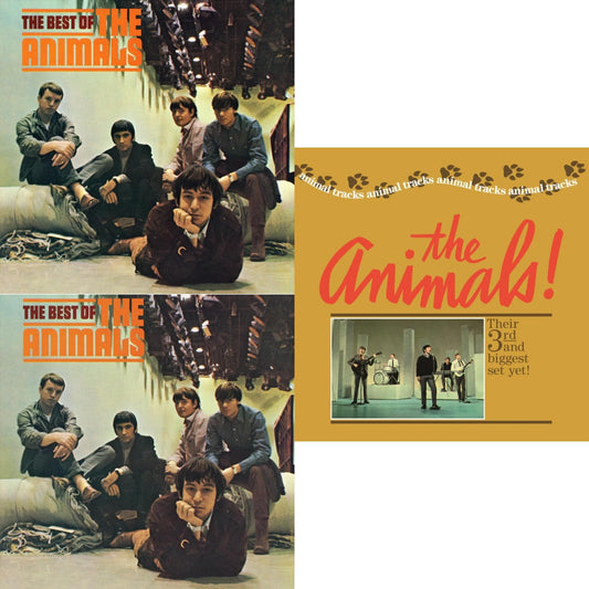 This is a 3 LP Vinyl SKU bundle.
1.This LP Vinyl is brand new.Format: LP VinylMusic Style: Classic RockThis item's title is: Best Of The AnimalsArtist: AnimalsLabel: ABKCOBarcode: 018771211518Release Date: 3/17/2023
2.This LP Vinyl is brand new.