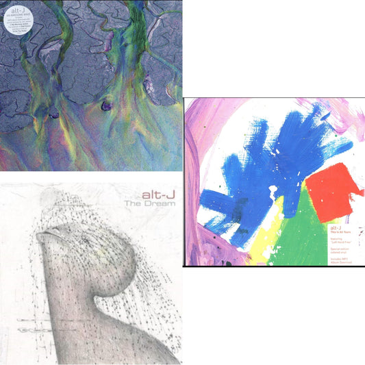 This is a 3 LP Vinyl SKU bundle.
1.This LP Vinyl is brand new.Format: LP VinylMusic Style: ExperimentalThis item's title is: DreamArtist: Alt-JLabel: ATLANTIC/CANVASBACK MUSICBarcode: 075678641923Release Date: 2/18/2022
2.This LP Vinyl is brand new.