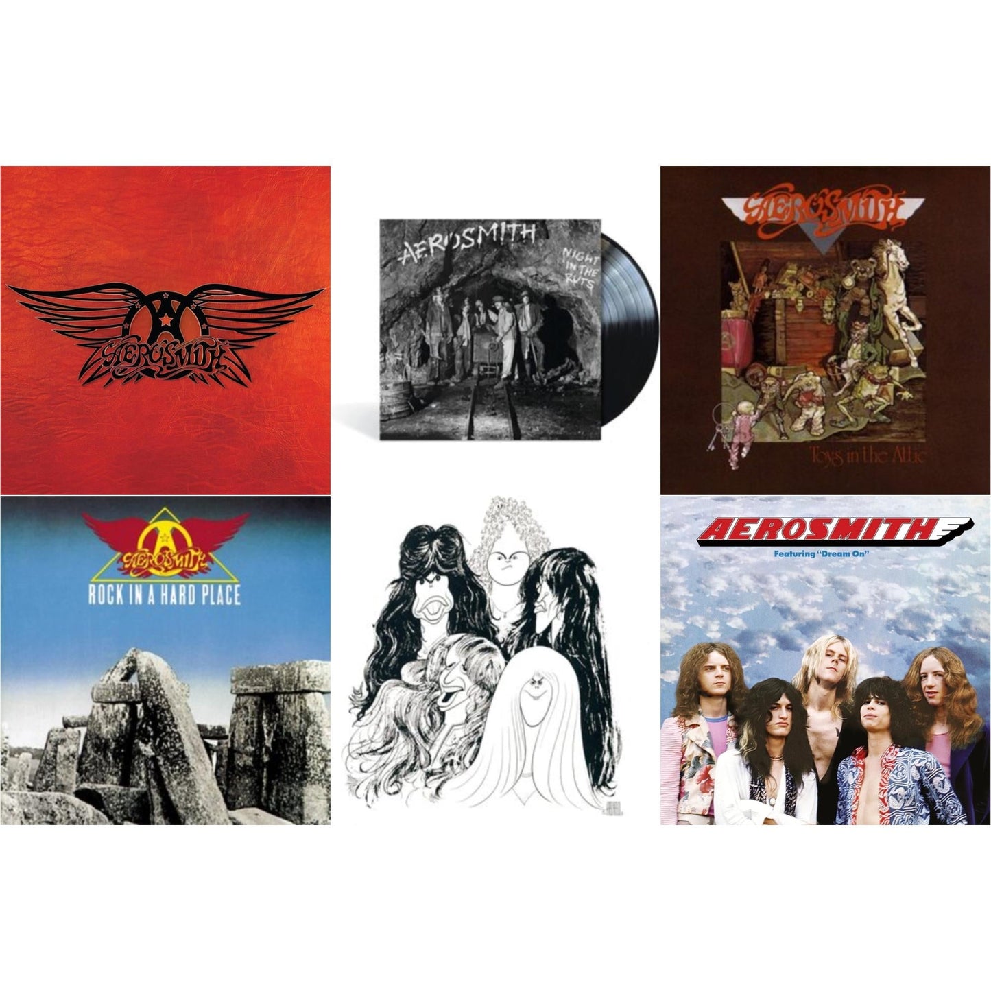 Greatest Hits & Night In The Ruts & Toys In The Attic & Rock In A Hard Place & Draw The Line & Aerosmith (Legendary Edition) (180G)