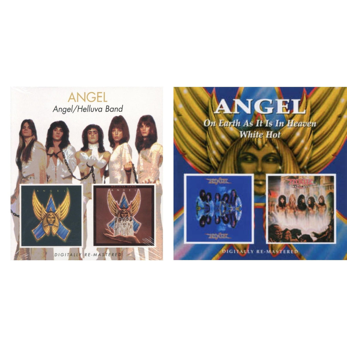 Angel / Helluva Band (Remastered) & On Earth As It Is In Heaven / White Hot (Remastered)