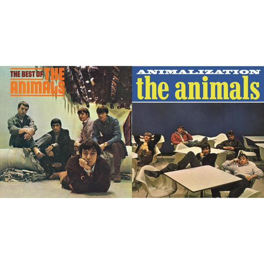 This is a 2 LP Vinyl SKU bundle.
1.This LP Vinyl is brand new.Format: LP VinylMusic Style: Blues RockThis item's title is: Best Of The AnimalsArtist: AnimalsLabel: ABKCOBarcode: 018771432418Release Date: 8/12/2014
2.This LP Vinyl is brand new.