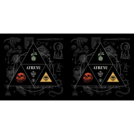 Atreyu - Beautiful Dark Of Life (Red Teal & Yellow Swirl Vinyl/2LP) & Beautiful Dark Of Life (Glow-In-The-Dark Clear Vinyl/2LP)