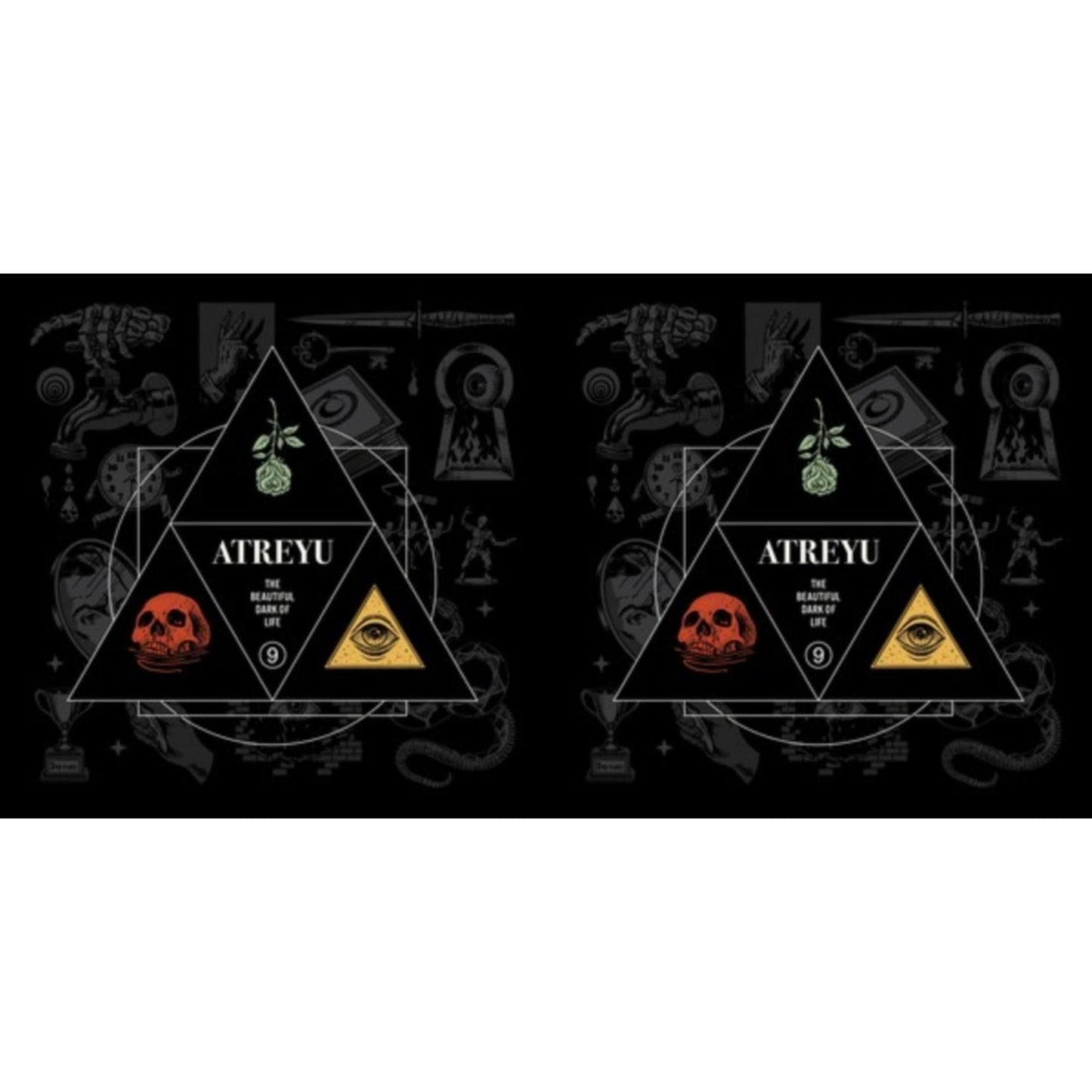 Beautiful Dark Of Life (Red Teal & Yellow Swirl Vinyl/2LP) & Beautiful Dark Of Life (Glow-In-The-Dark Clear Vinyl/2LP)
