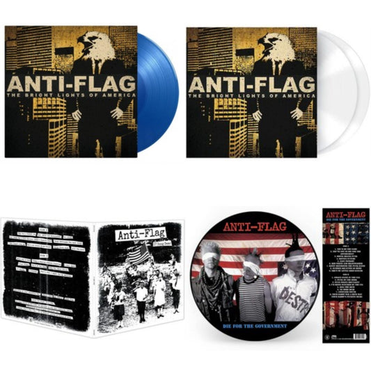 This is a 4 LP Vinyl SKU bundle.
1.This LP Vinyl is brand new.Format: LP VinylMusic Style: PunkThis item's title is: Bright Lights Of America (2LP/180G/Blue Vinyl)Artist: Anti-FlagLabel: MUSIC ON VINYLBarcode: 8719262020627Release Date: 9/10/2021
2.This LP Vinyl is brand new.