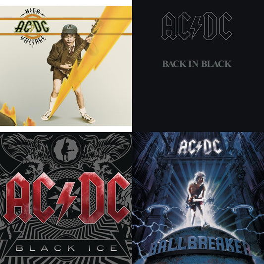 High Voltage & Back In Black & Black Ice & Ballbreaker