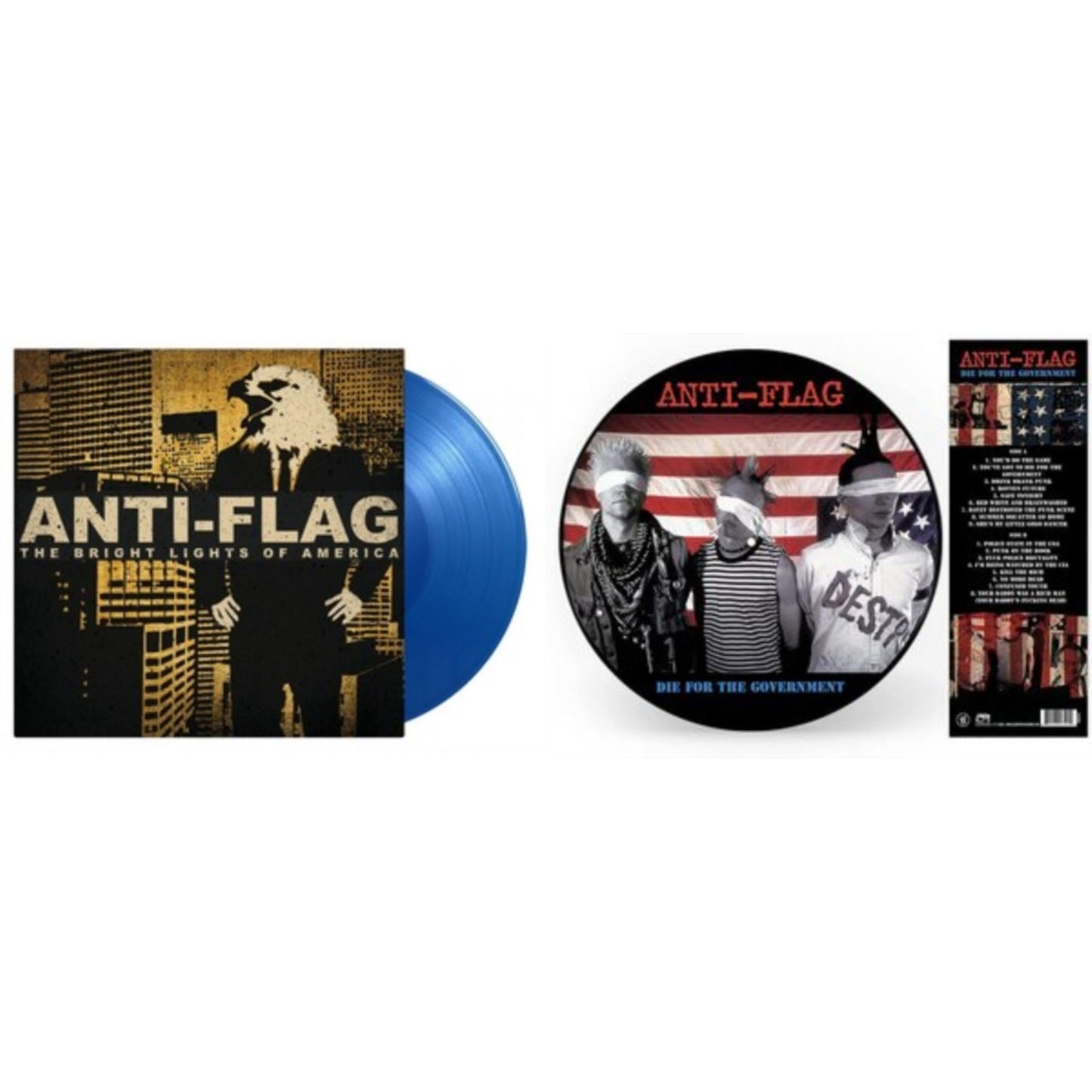 Bright Lights Of America (2LP/180G/Blue Vinyl) & Die For The Government (Picture Disc)