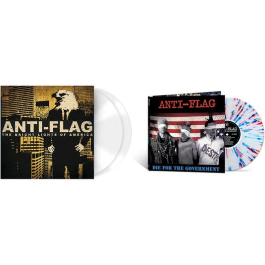 Bright Lights Of America (2LP/180G/Solid White Vinyl) & Die For The Government (Red White & Blue Splatter LP Vinyl)
