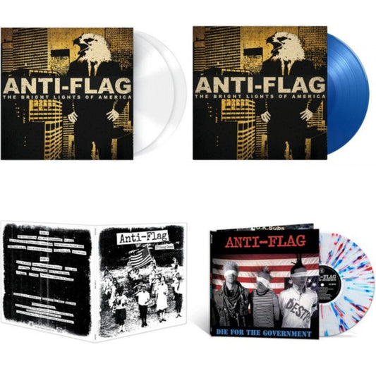 Bright Lights Of America (2LP/180G/Solid White Vinyl) & Bright Lights Of America (2LP/180G/Blue Vinyl) & 17 Song Demo & Die For The Government (Red White & Blue Splatter LP Vinyl)